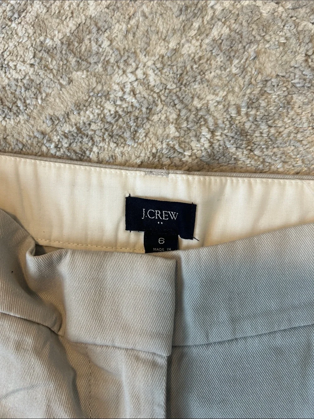 j crew chino shorts